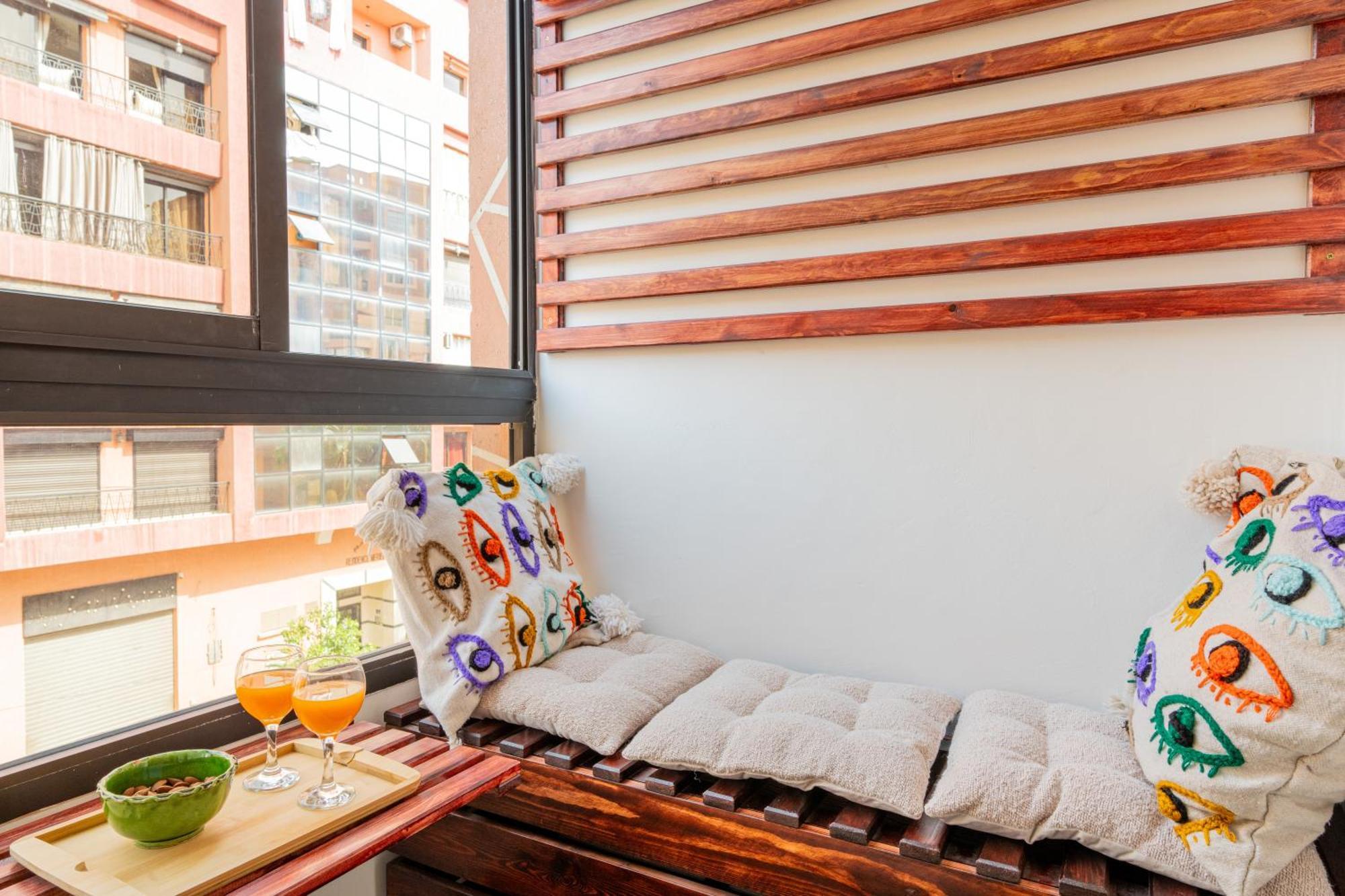Appartement Centre Marrakech Gueliz - Cool & Cozy Apartment For A Family Stay In The Heart Of The City Marrakesch Exterior foto